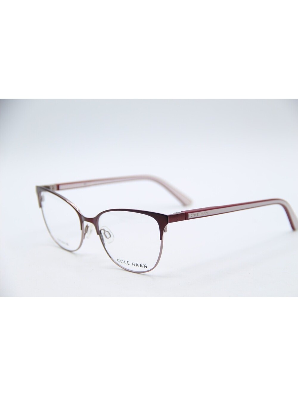 Cole Haan Ch5040 604 Burgundy Pink Authentic Eyeglasses 52-16-140